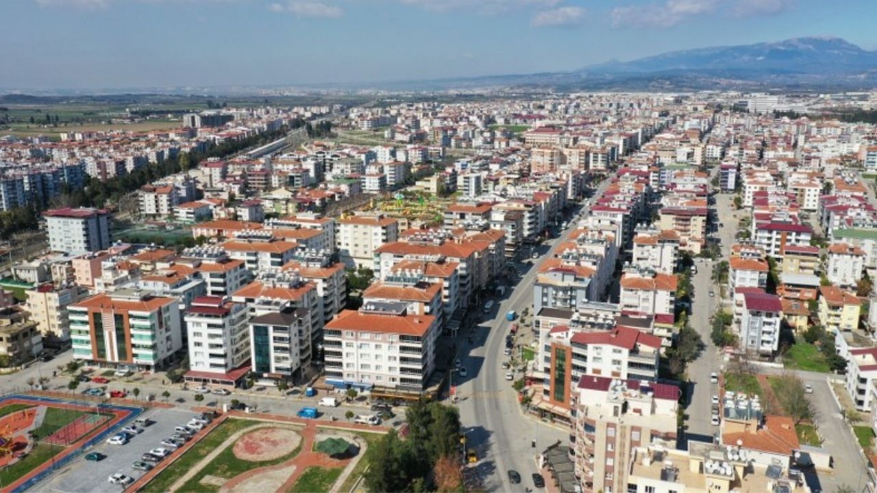 Torbalı ilçe merkezi hava görünümü